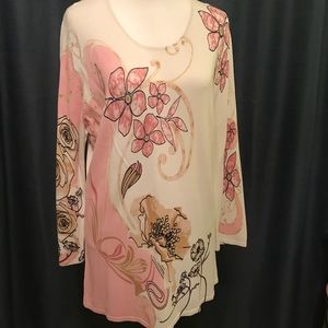 Floral tunic